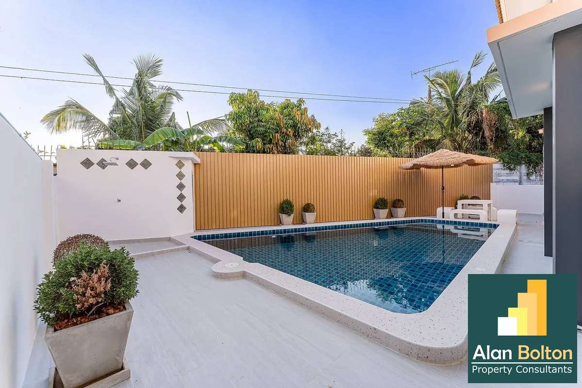 Newly Renovated Minimal Cozy Style with Pravate Pool 3 bedrooms 2 bathrooms in Baan Pruksa Nara for SALE photo 16