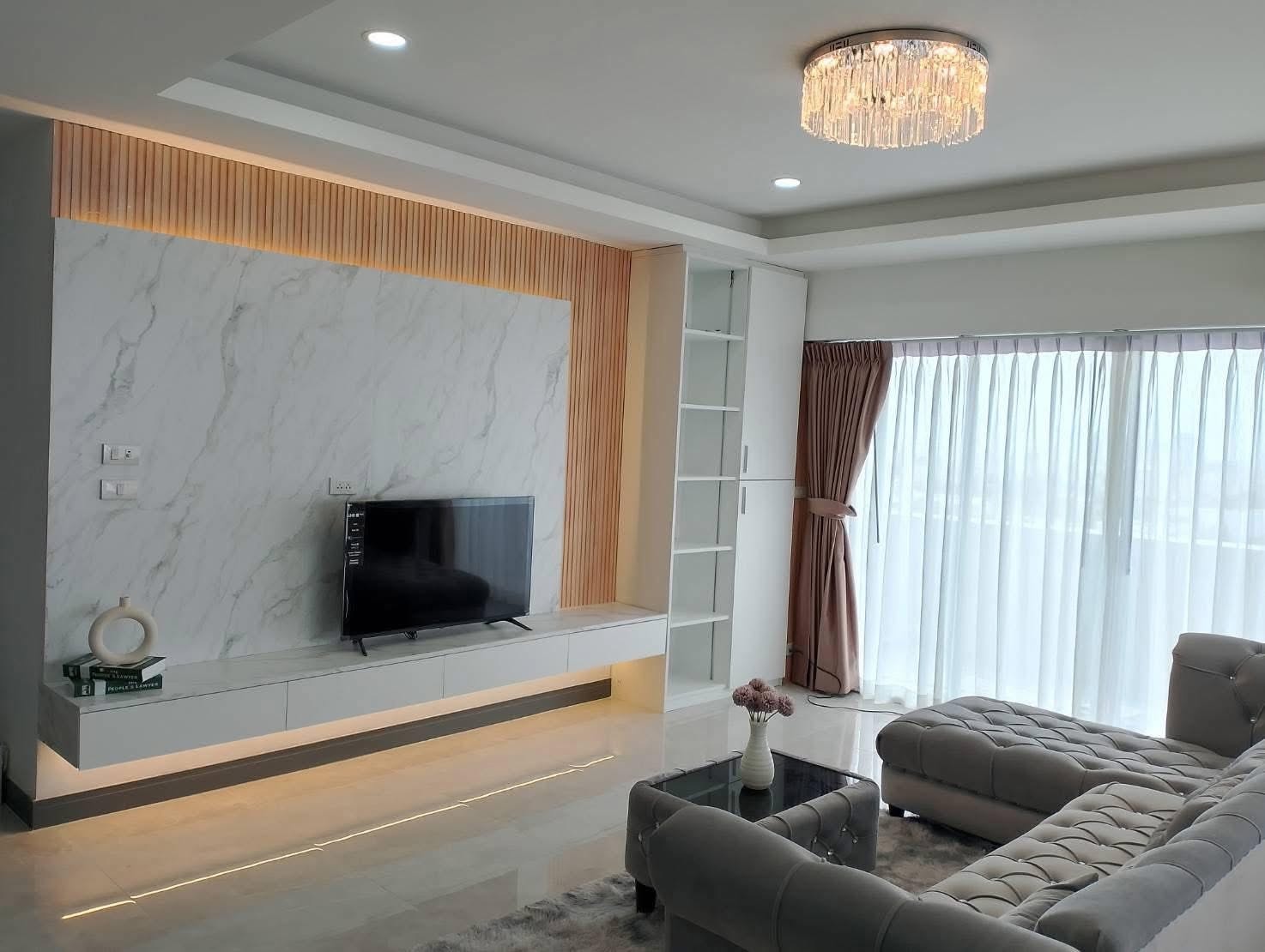 Spacious Modern Style Condo 3 bedrooms 2 bathrooms in Thepprasit for RENT photo 36