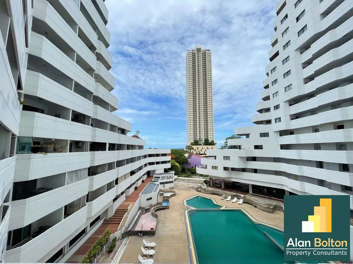 Partial Ocean View 2 Beds 2 Baths at Jomtien Paradise Condo photo 10