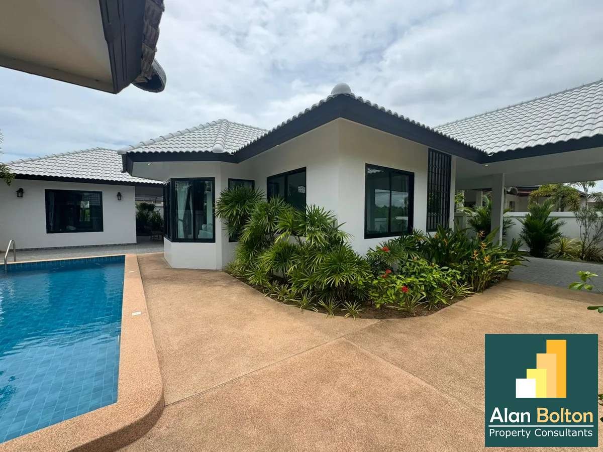 Brand New Modern 4 Bed 3 Bath Pool Villa In East Pattaya photo 13