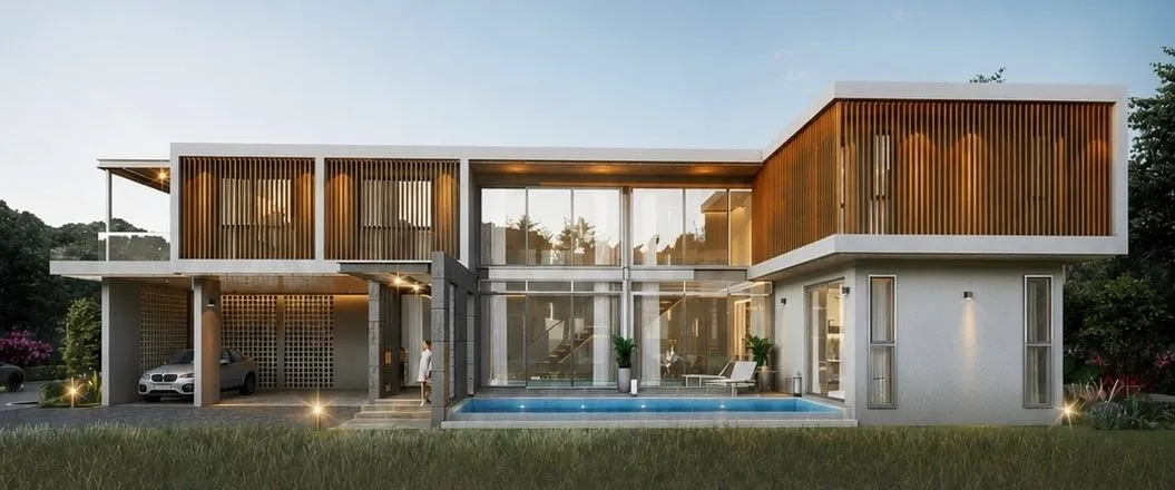 Brand New Modern Luxury 5 Bed 6 Bath Pool Villa In Jomtien photo 29