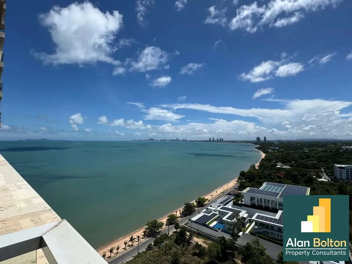 Like New Beachfront Ocean View 1 Bed 1 Bath Condo In Bang Saray
