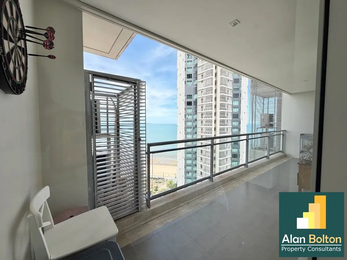 คอนโด เลี้ยงสัตว์ได้สำหรับขาย Pet Friendly Sea View Condo For sale In Jomtien Beach photo 3