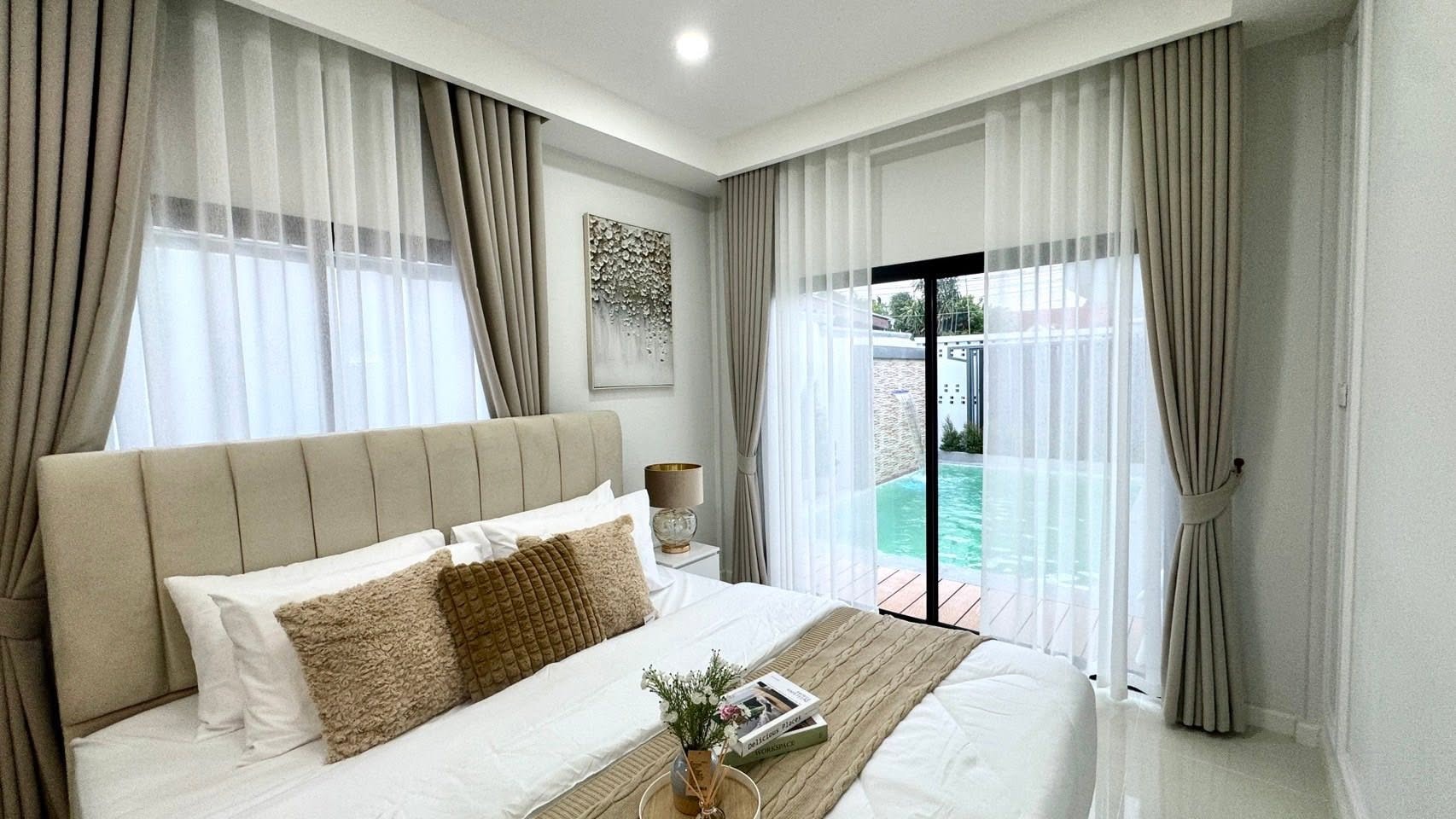 Luxury Brand New Pool Villa 4 bedrooms 6 bathrooms in Mabprachan Lake for SALE/RENT photo 72