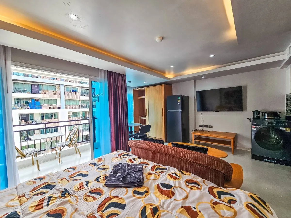 Studio in jomtien seven seas for rent photo 10