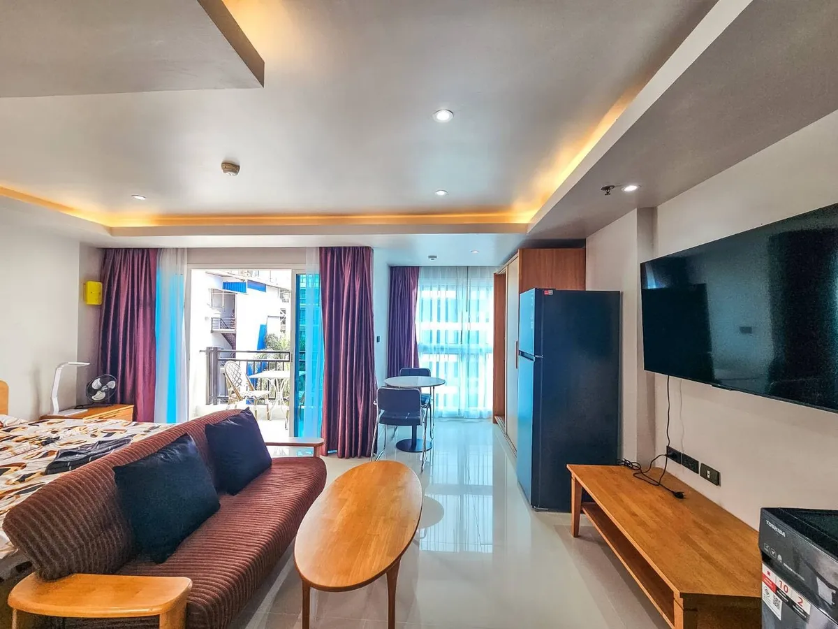 Studio in jomtien seven seas for rent photo 12