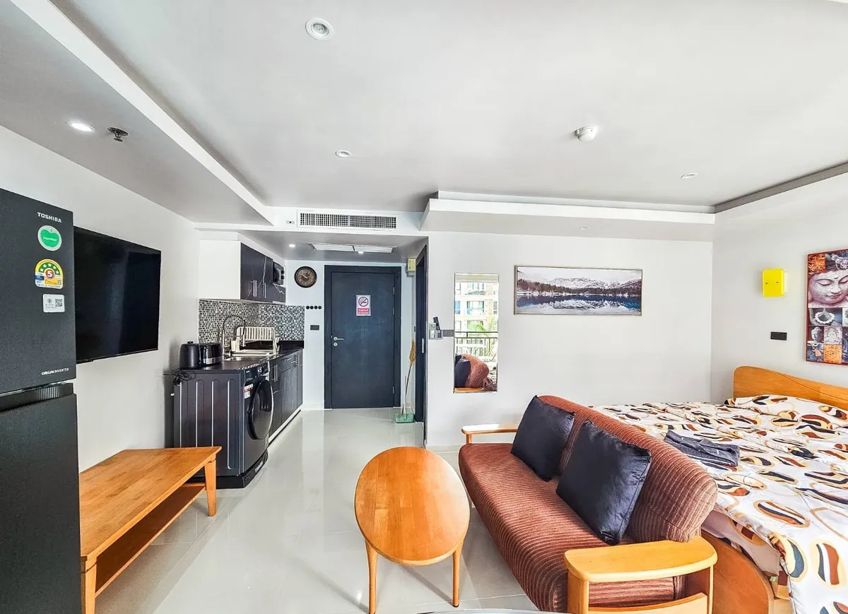 Studio in jomtien seven seas for rent photo 15