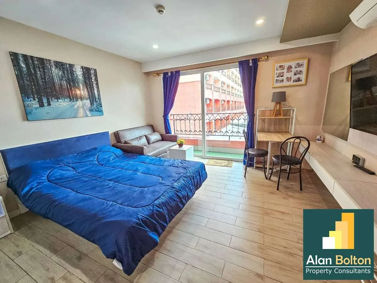Studio in jomtien seven seas for rent photo 6
