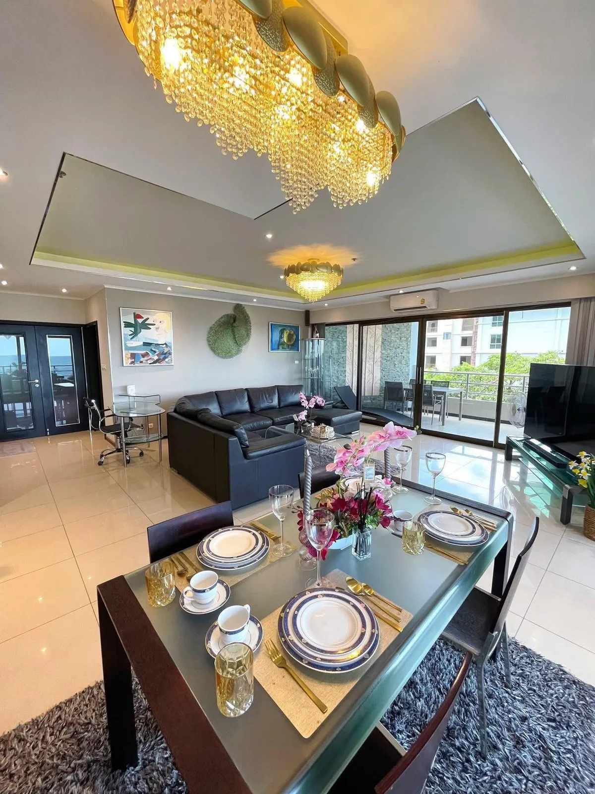 Sea View large unit near the beach 2 bedrooms 2 bathrooms in View Talay 3 for RENT photo 7