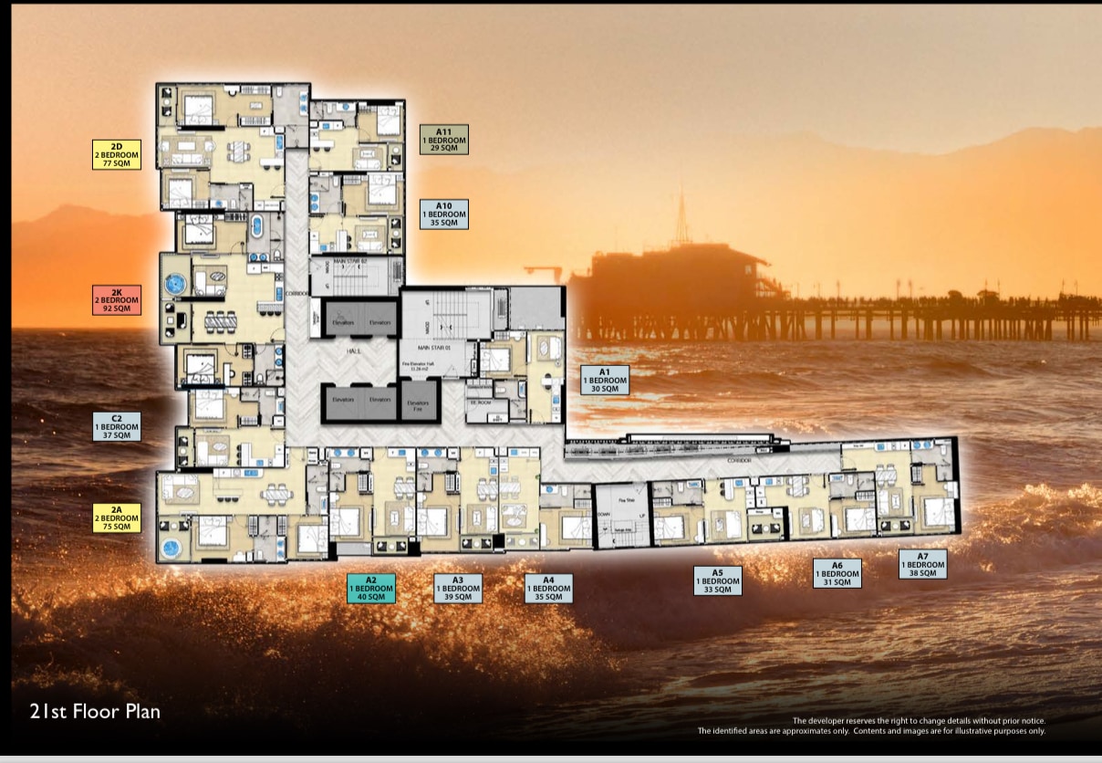One bedroom condo in Riviera Malibu photo 19