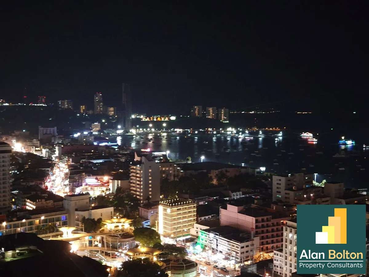 1 Bed Ocean View The Base Central Pattaya photo 4