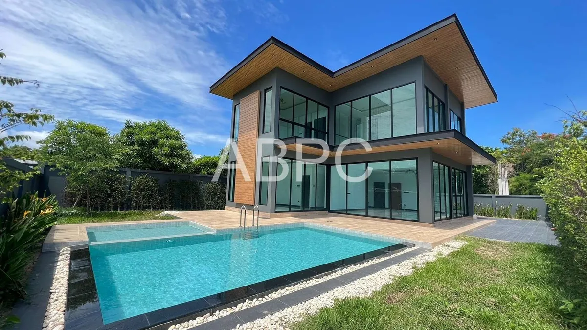 Brand New Modern 5 Bedrooms 5 Bathrooms Pool Villa in Huay Yai ABPC7983 photo 2