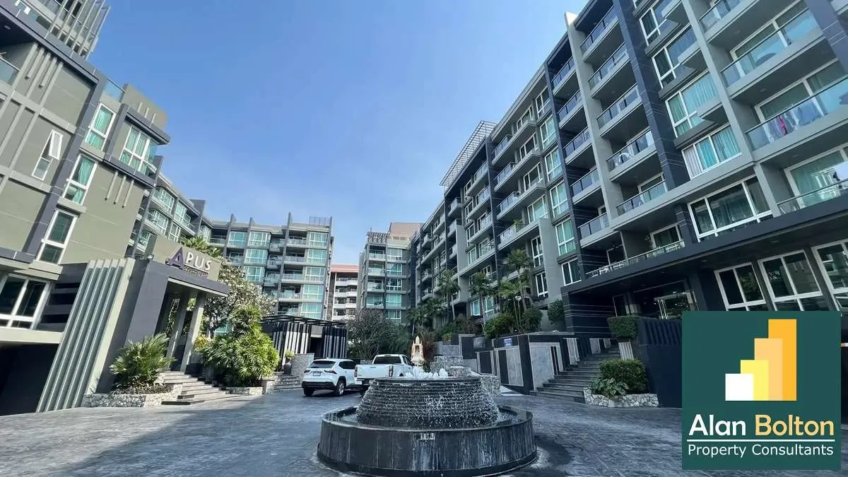 Apus Condominium For Rent 1 Bed Central Pattaya