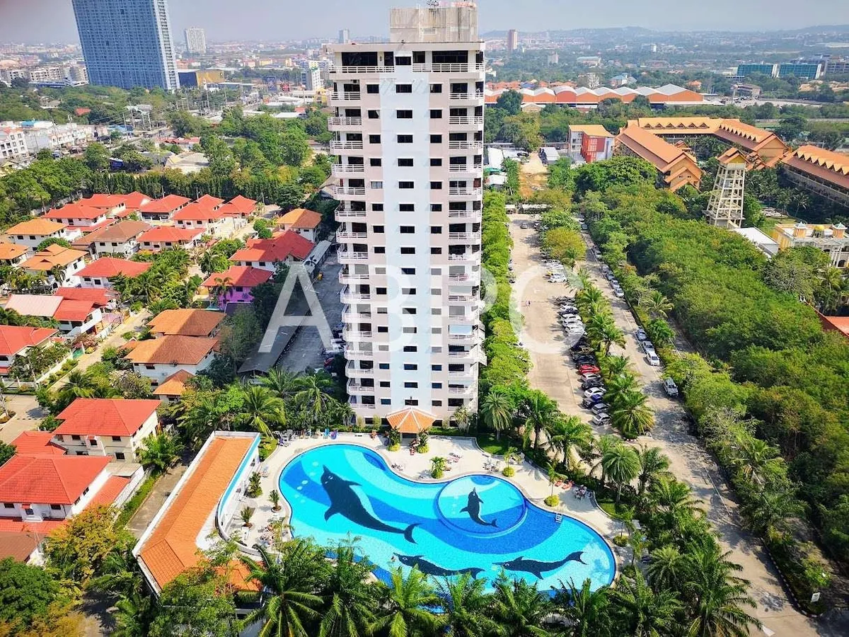 Large Studio in View Talay 2B in Jomtien For Rent