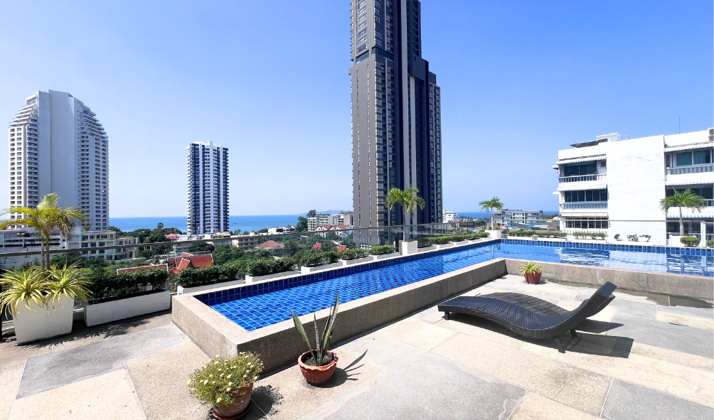 Pool View 1 Bed 1 Bath Condo In Pratumnak photo 11