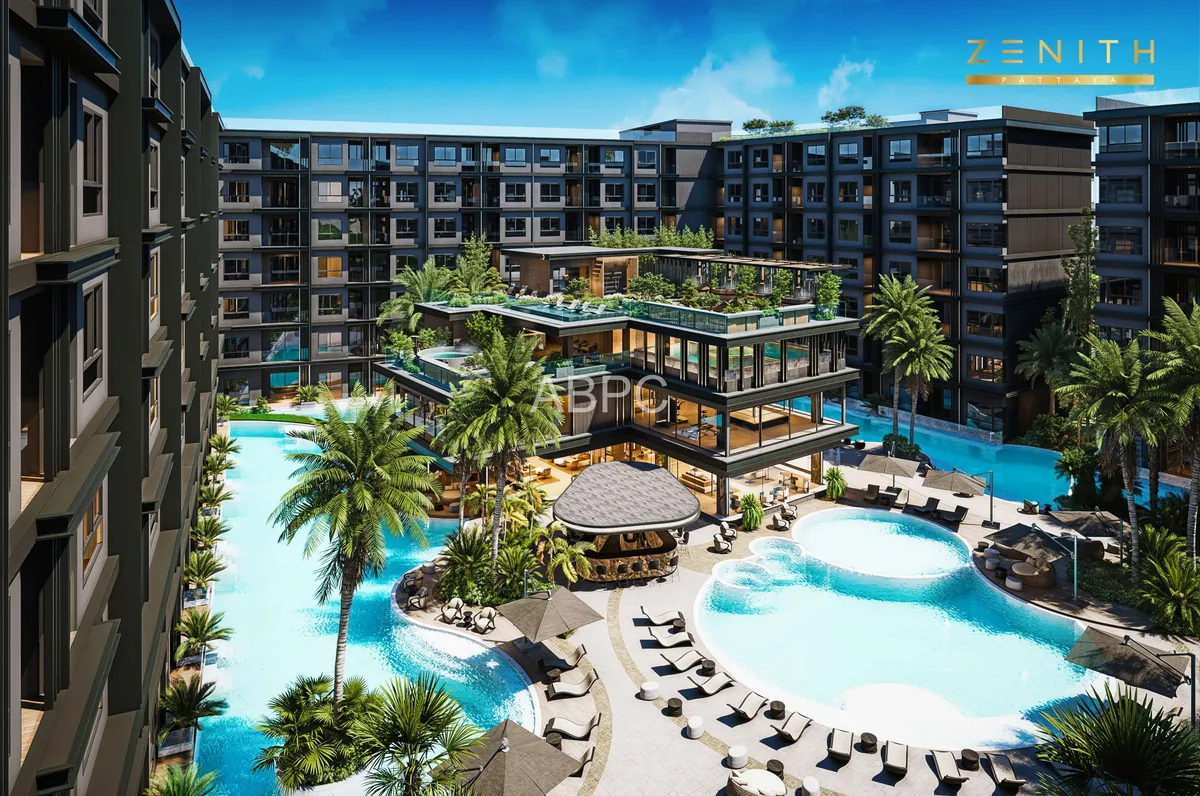 Stunning 1 Bed 1 Bath Pool Access Condo Zenith Pattaya - Foreign Quota photo 5