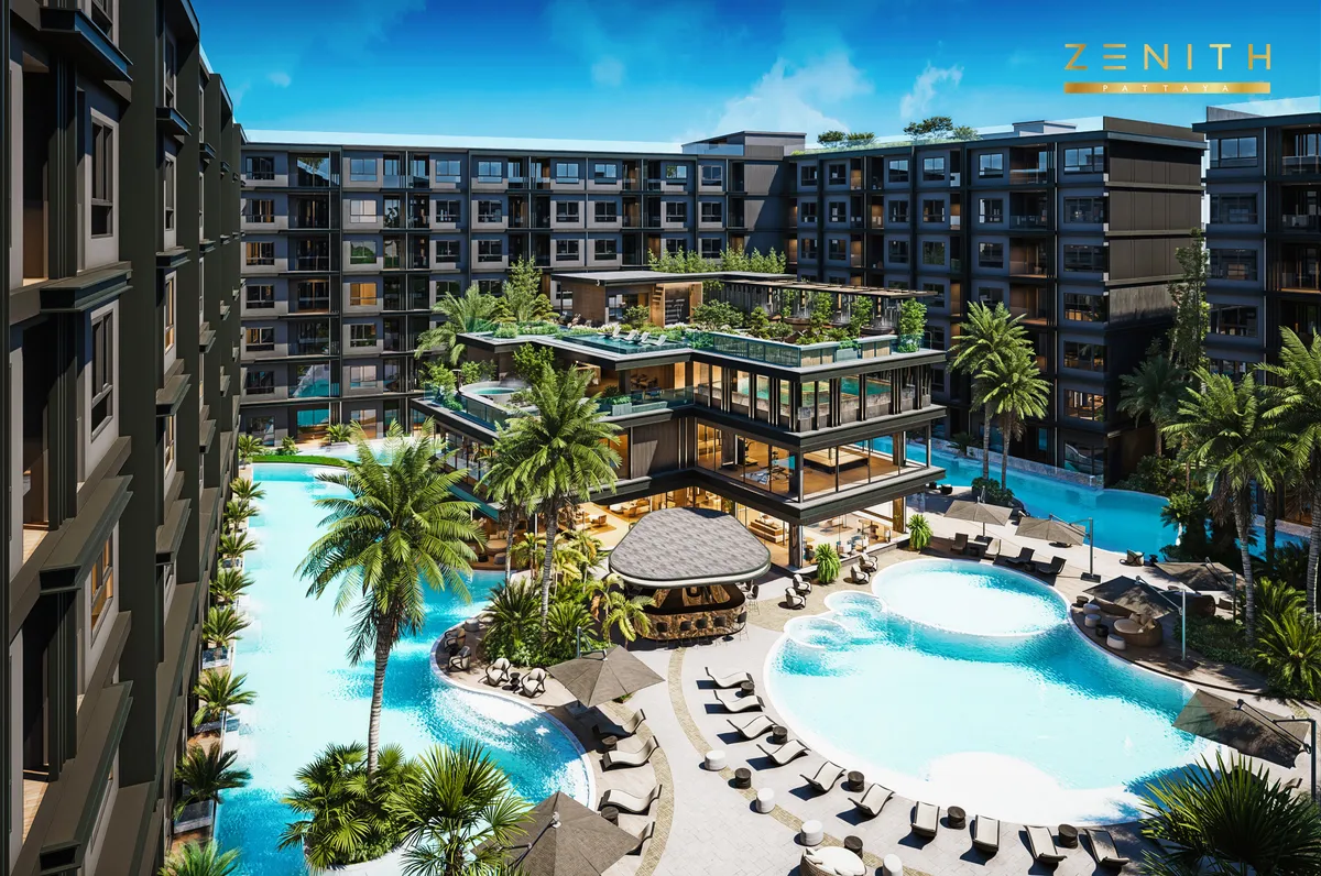 Stunning 1 Bed 1 Bath Pool Access Condo Zenith Pattaya - Foreign Quota photo 10