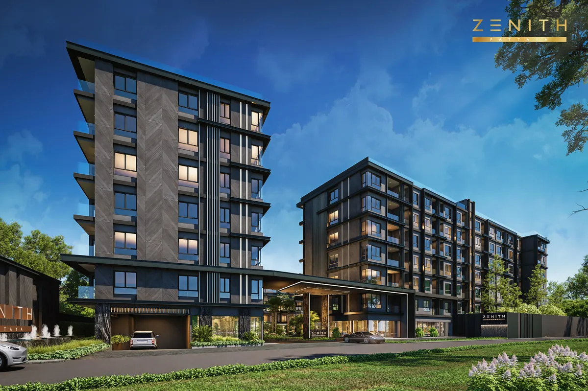 Stunning 1 Bed City View Condo - Zenith Pattaya photo 8