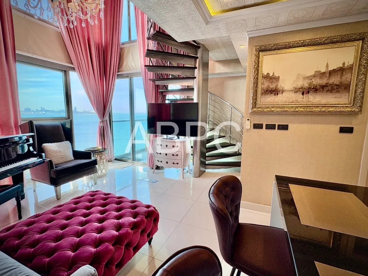 Duplex Sea View 1 Bedroom 2 Bathroom in Wongamat photo 2