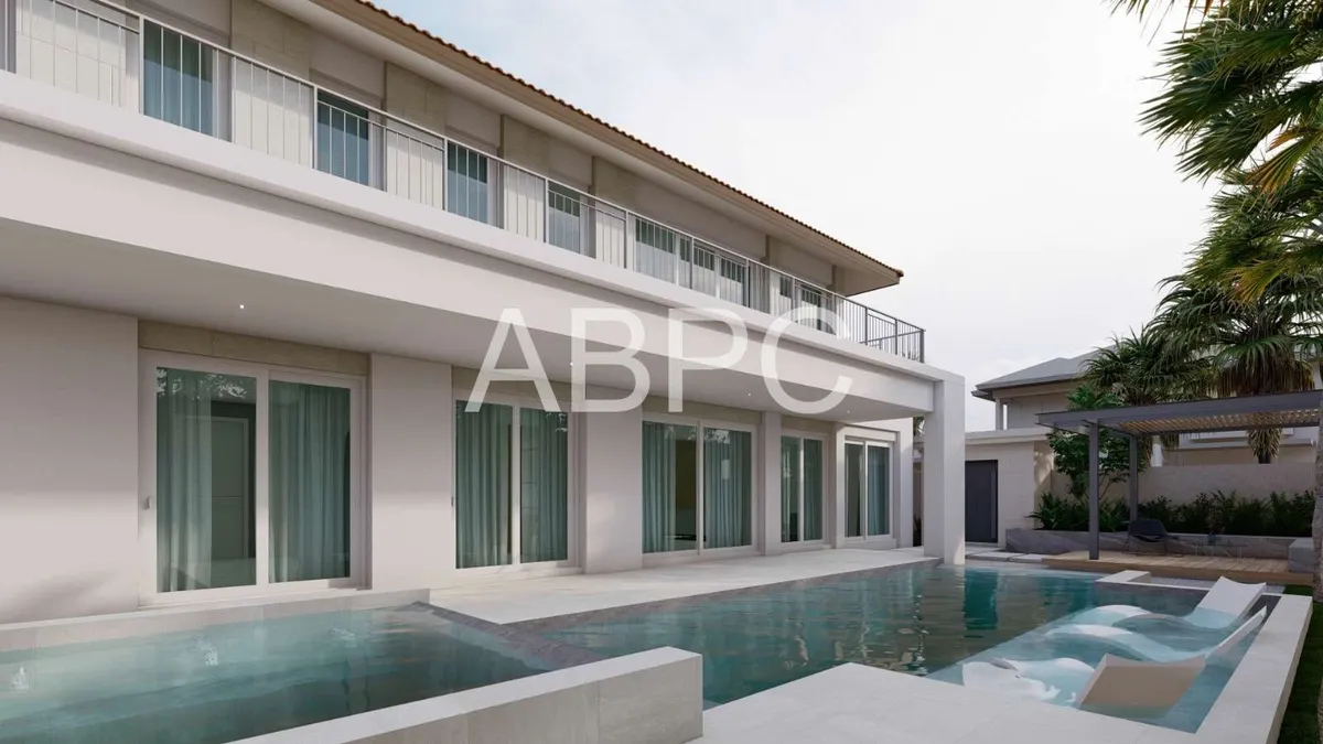 Brand New Luxury 4 Bed 5 Bath Pool Villa In Pratumnak