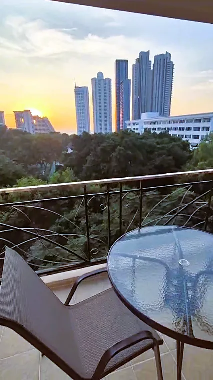 Sunset Ocean View Studio Condo in Wongamat photo 21