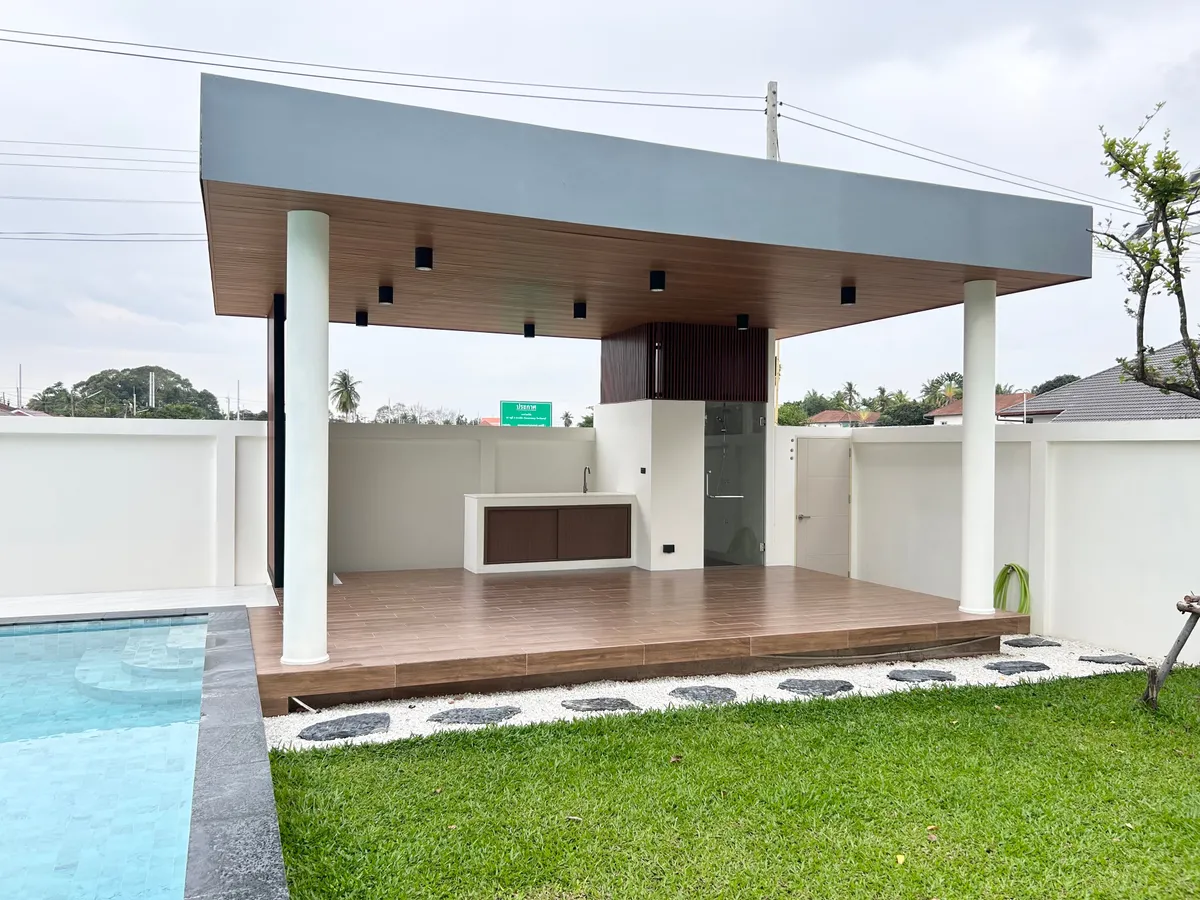 Pool villa For Sale and rent 3 Bedrooms 4 Bathrooms in Mabprachan Area photo 33