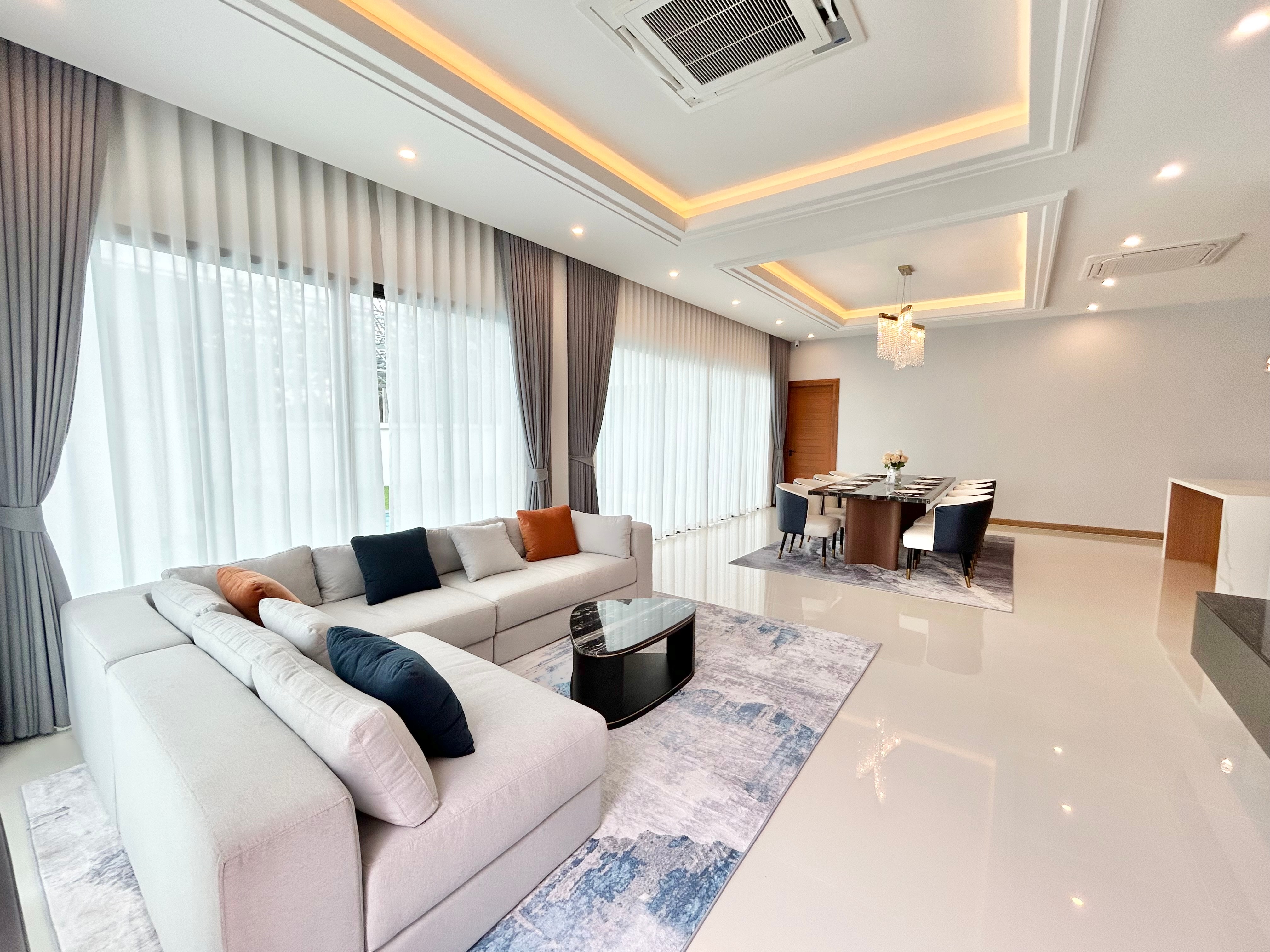 Pool villa For Sale and rent 3 Bedrooms 4 Bathrooms in Mabprachan Area photo 30