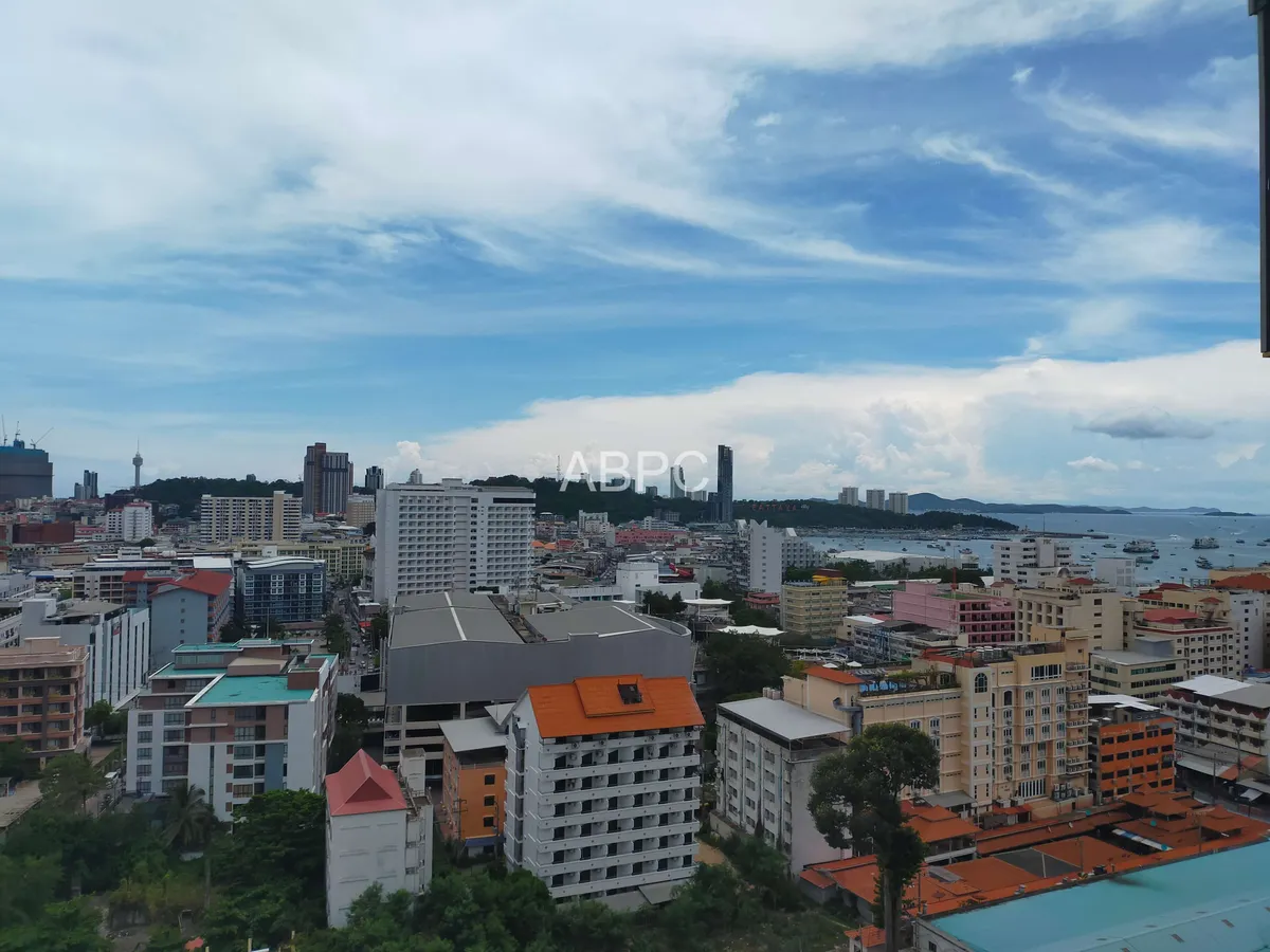 Seaview 1 Bedroom for rent in The Base Central Pattaya