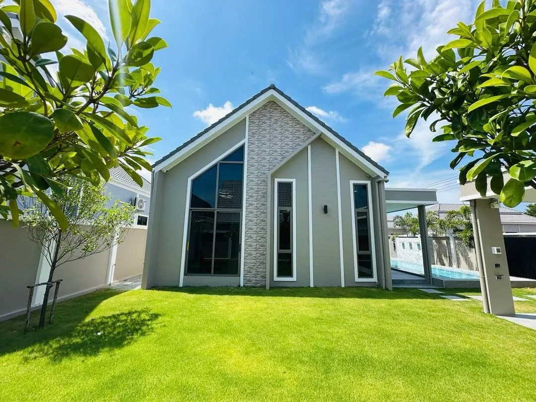 Brand New Modern 3 Bed 4 Bath Pool Villa In East Pattaya photo 26