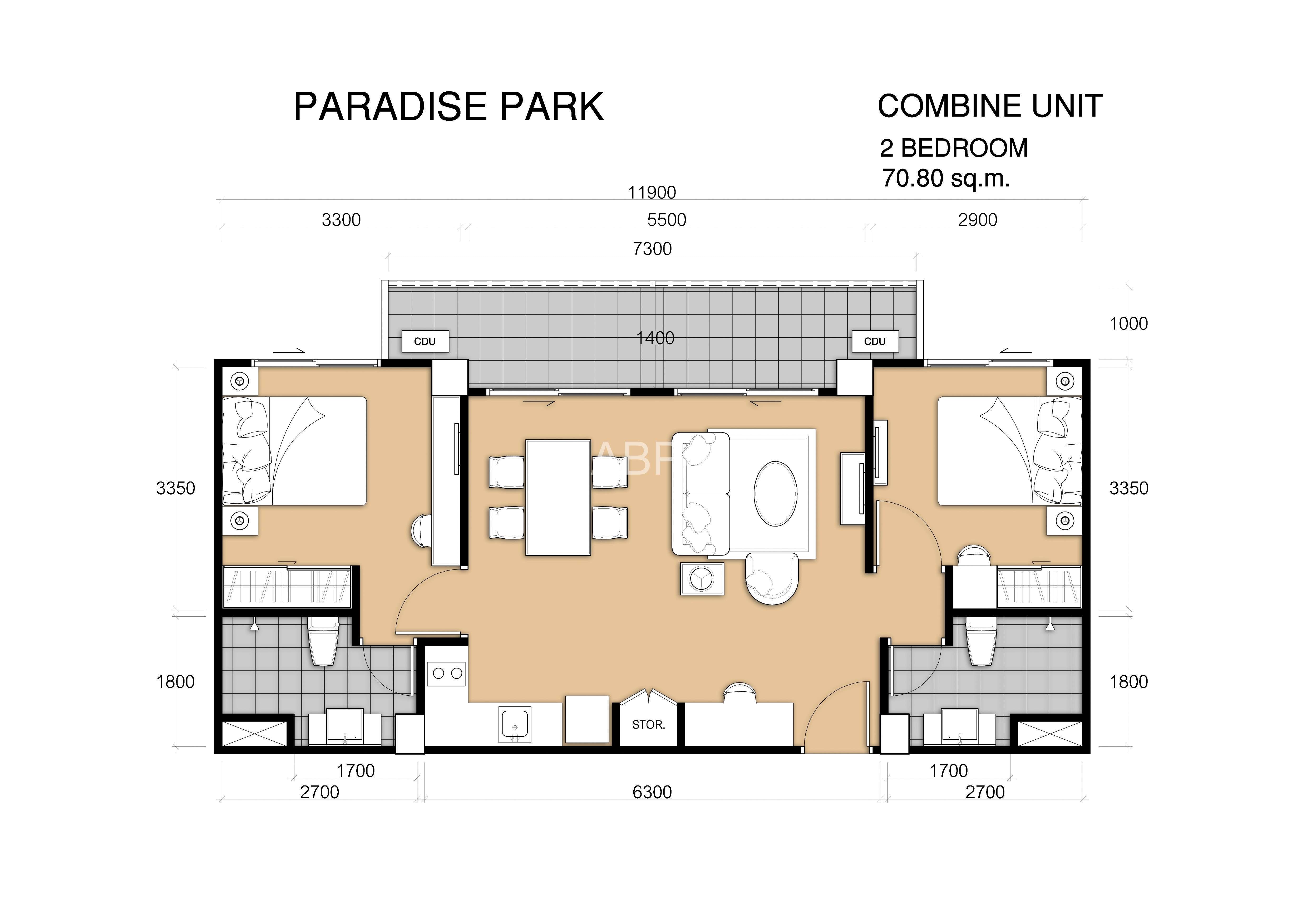 2 Bed 2 Bath Condo in Jomtien photo 5