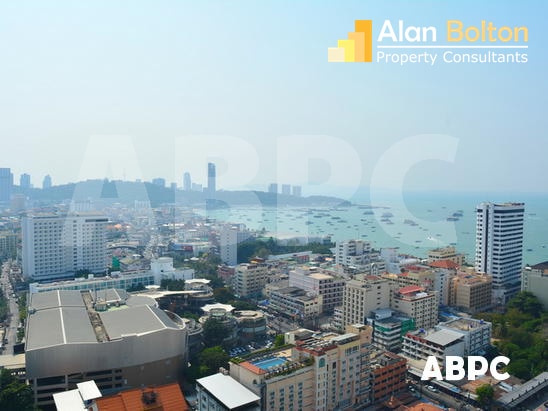 Ocean View 1 Bed 1 Bath Condo In Central Pattaya