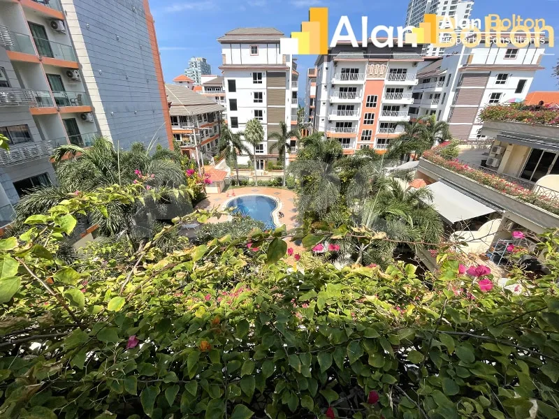 Partial Ocean View 2 Bed 2 Bath Condo In Pratumnak photo 12