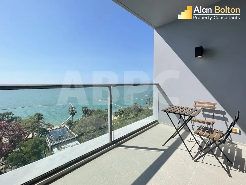 Front Facing Ocean View Large 1 Bedroom Beachfront Condo in The Zire CS10205 photo 7