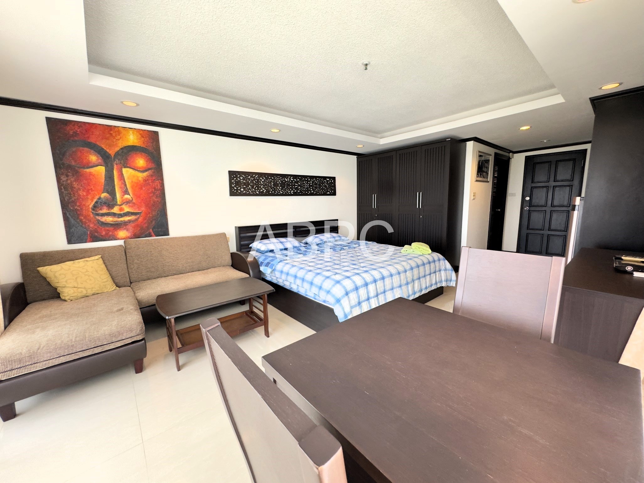 Panoramic Nature View Studio Condo in Jomtien photo 9