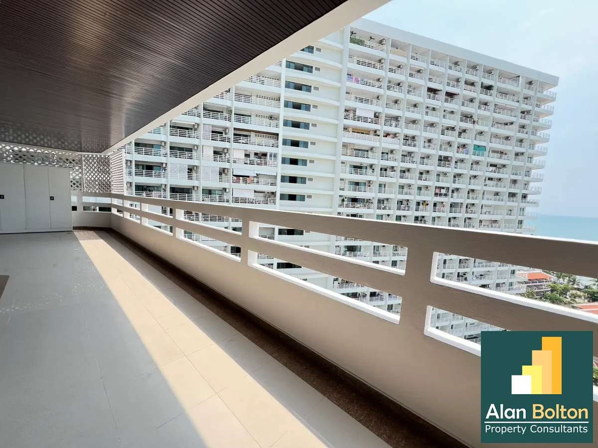 Front Facing Ocean View 2 Bed 2 Bath Condo In Jomtien photo 2