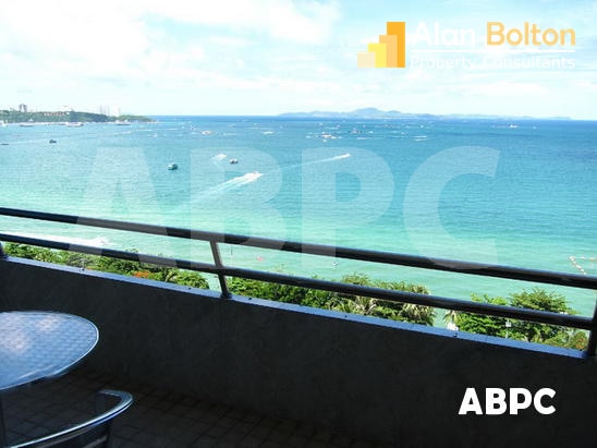 Beachfront Ocean View 2 Bed 3 Bath Condo in North Pattaya