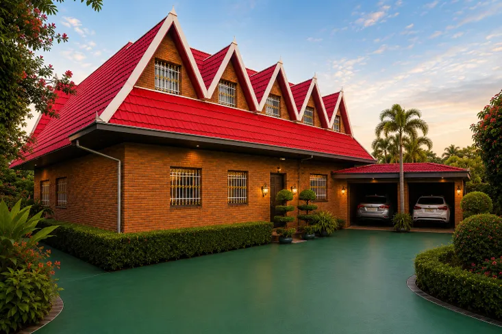 Tropical Garden 7 Bedrooms 6 Bathroom House in Huay Yai