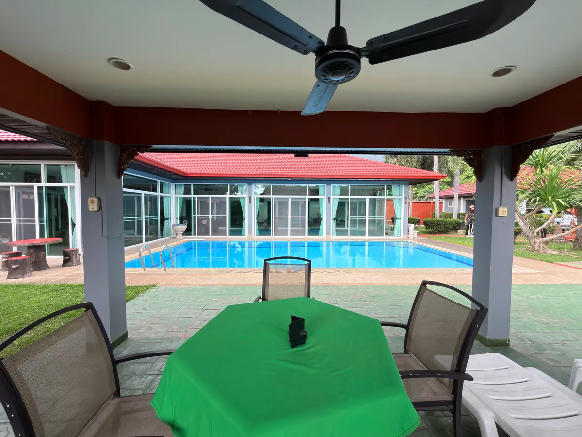 Tranquil Resort Style 4 Bed 4 Bath House with Pool on Large 1 Rai Land For Rent in Mabprachan Lake photo 18