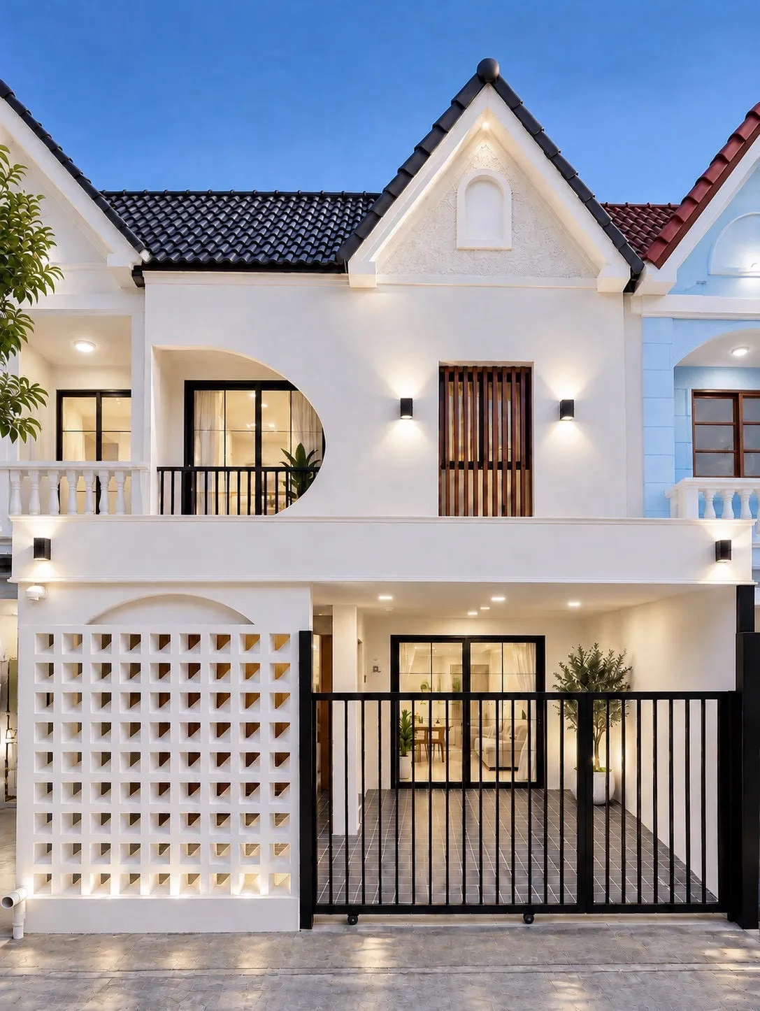 2-storey corner townhome for rent in East pattaya