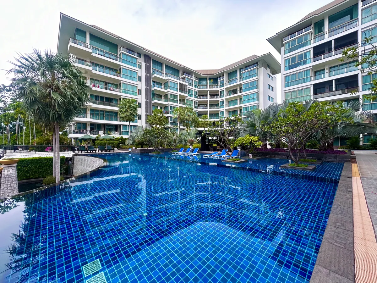 Beachfront Garden View 2 Bed - 2 Bath Condo in Wongamat