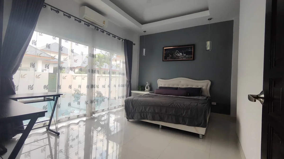 Pool villa for rent 3 Bedrooms 2 Bathrooms in Huay yai photo 12