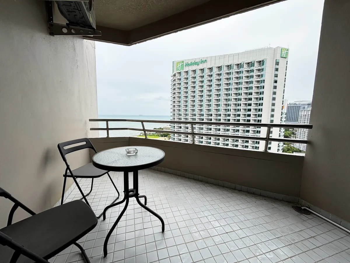 High Floor Sea View Studio on Pattaya Beach Road For Rent photo 13