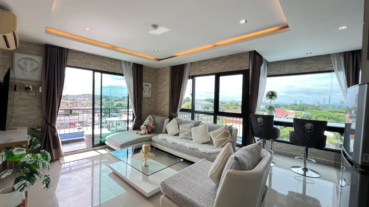 Corner room 1 Bedroom 1 Bedroom in East pattaya photo 14