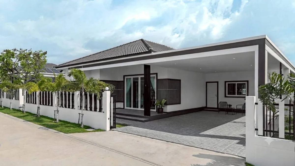 Single Story Detached House 3 bedrooms 3 bathroom in Pong for SALE