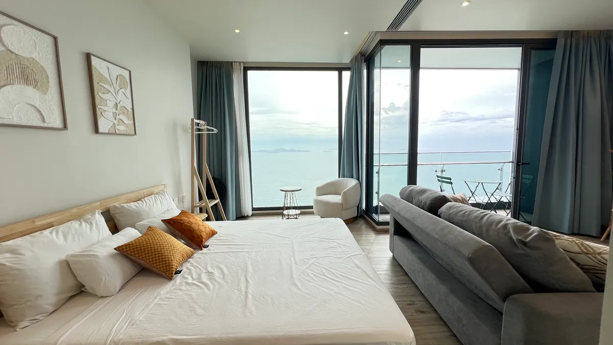 Sea view 1 Bedroom 1 Bathroom in Wongamat photo 12