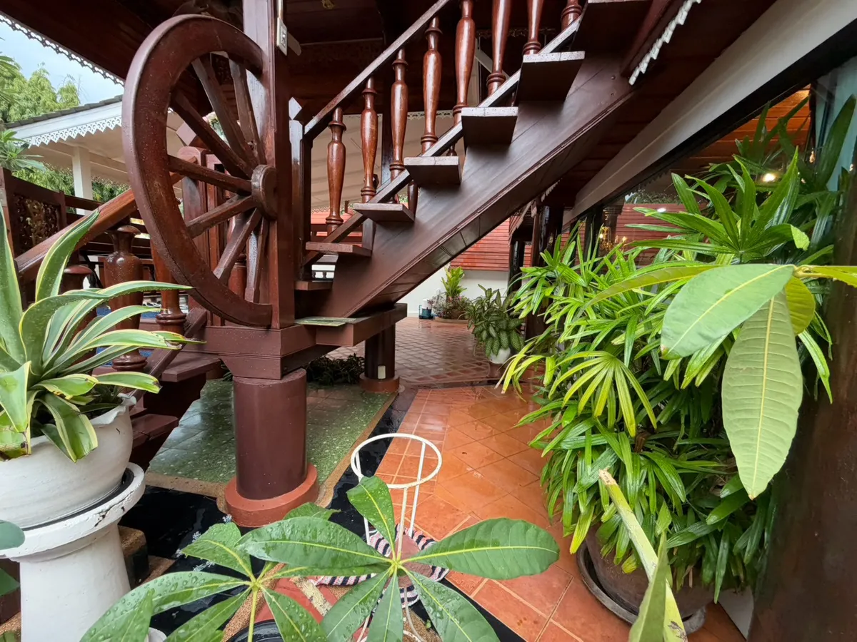 Thai style house for sale and rent at Royal Park Village photo 33