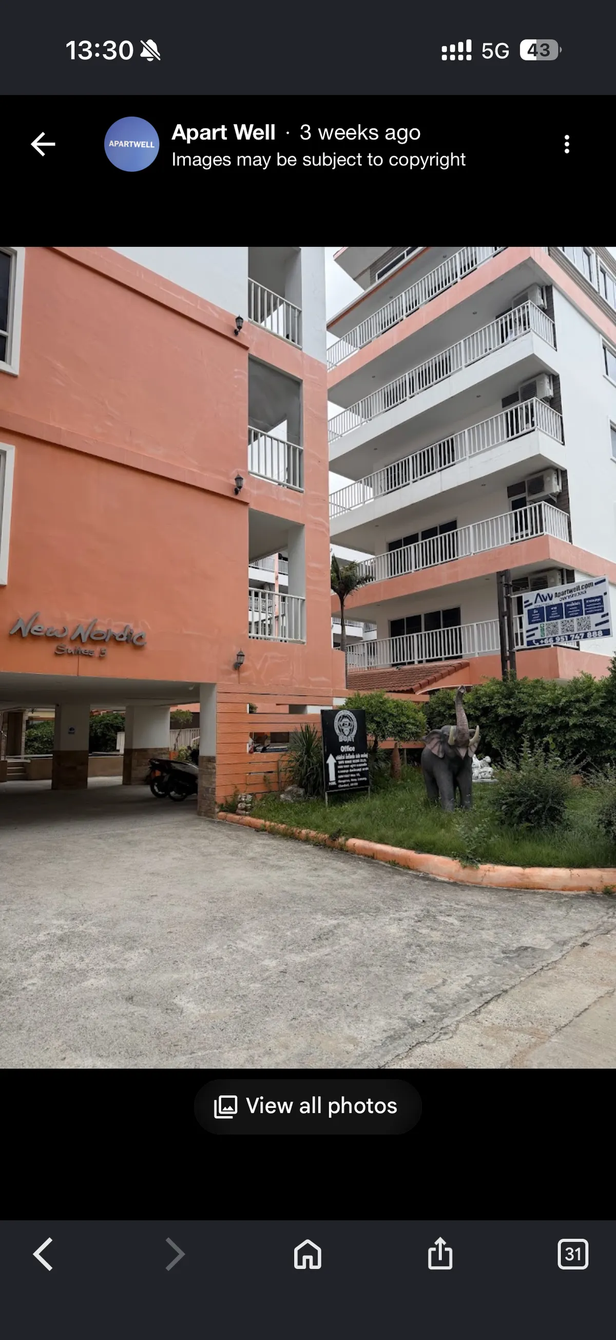 Cheap Studio For Sale In Prahtamnak photo 20