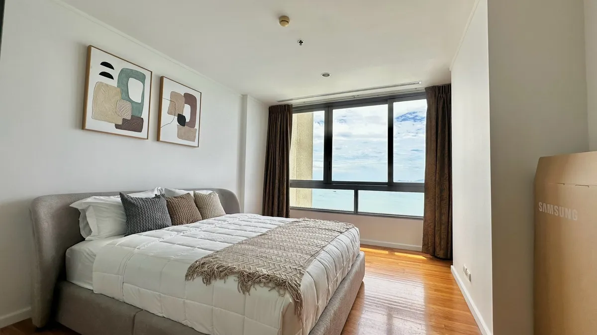 Full Sea View 3 Bedroom on High Floor For Rent in Wongamat photo 11