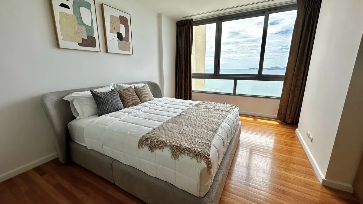 Full Sea View 3 Bedroom on High Floor For Rent in Wongamat photo 10