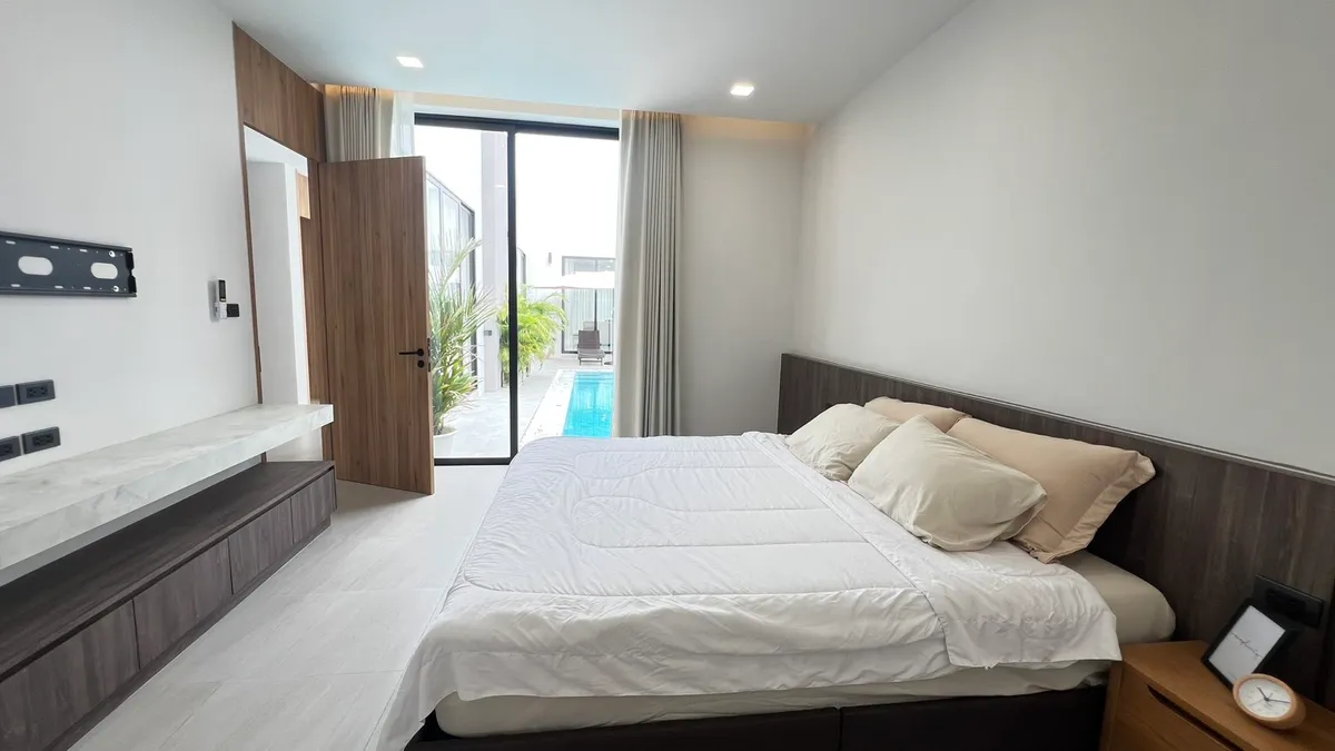 Luxury pool villa 3 Bedrooms 4 Bathrooms in Mapprachan photo 19